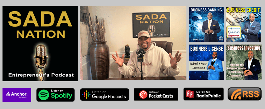 SADA Nation is the chosen podcast for aspiring entrepreneurs to learn and grow.